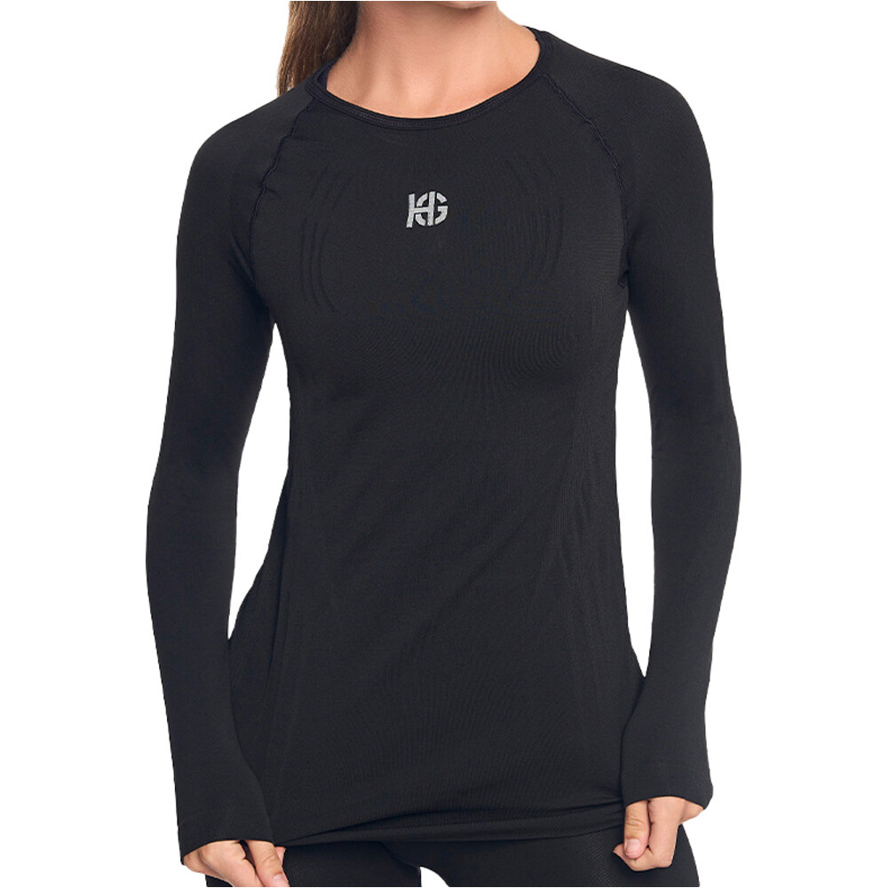 Raven camisetas termicas mujer (L)