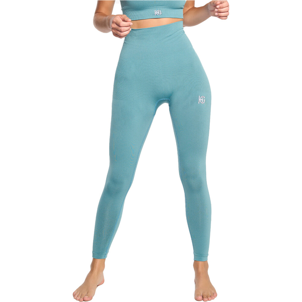 Sporthg malla larga running mujer HG-ARYS LONG PANTS vista frontal