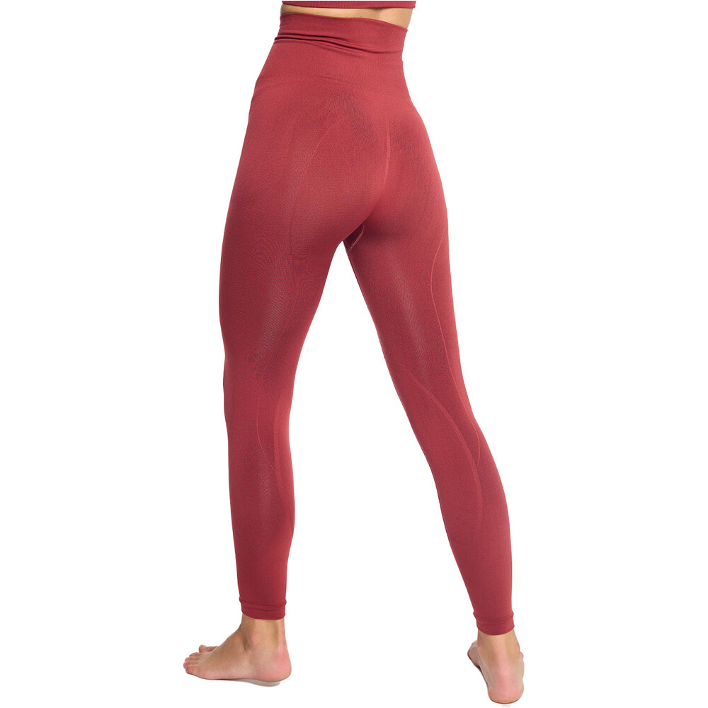 Sporthg malla larga running mujer HG-ARYS LONG PANTS vista trasera