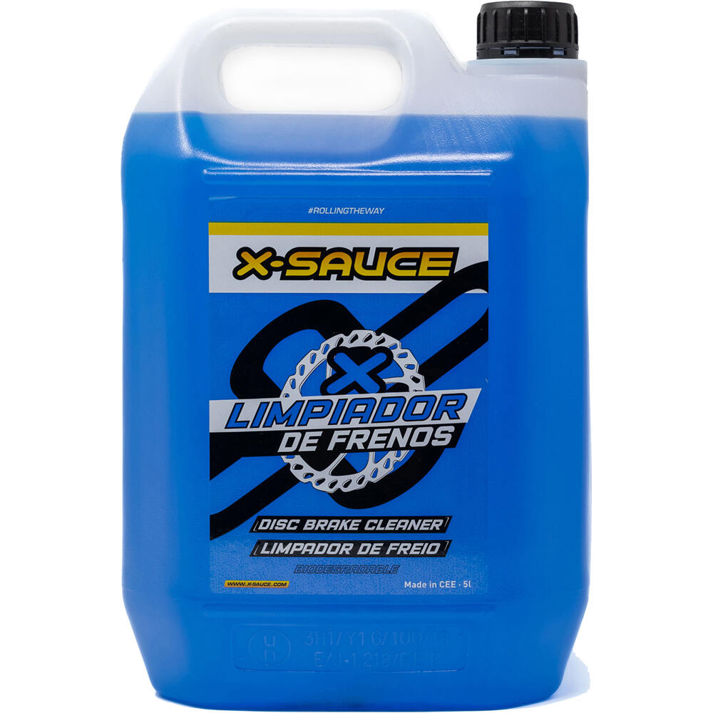 X-Sauce limpiador discos freno 5 l abrillantador y desengrasante bicicleta