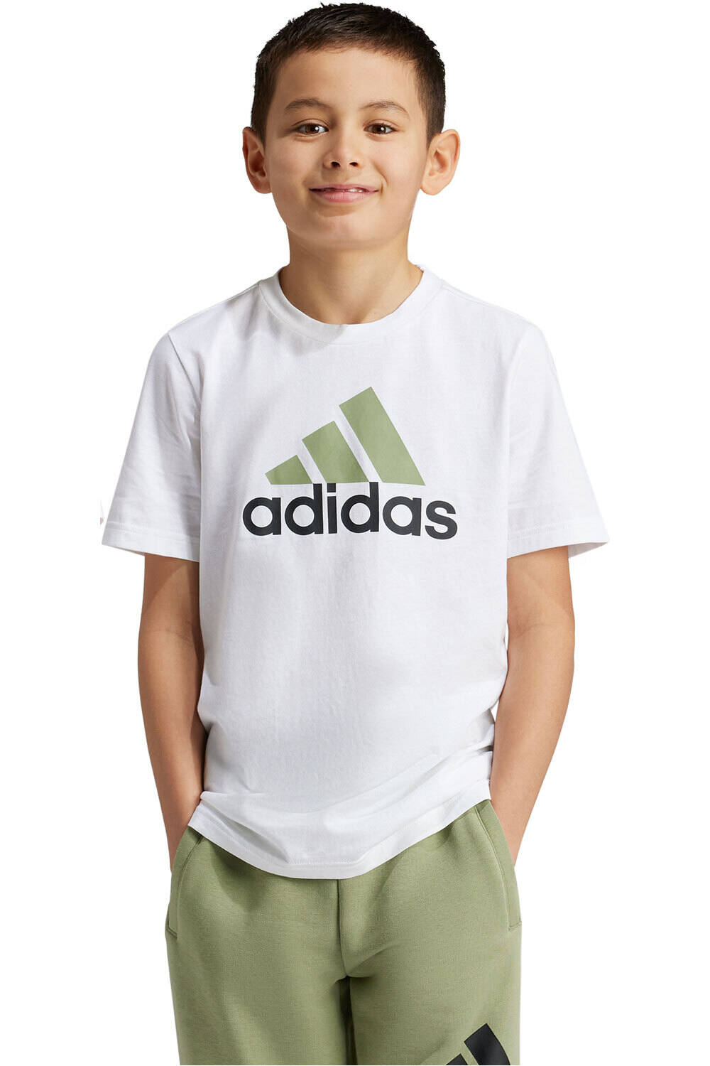 Adidas big logo camiseta manga corta niño
