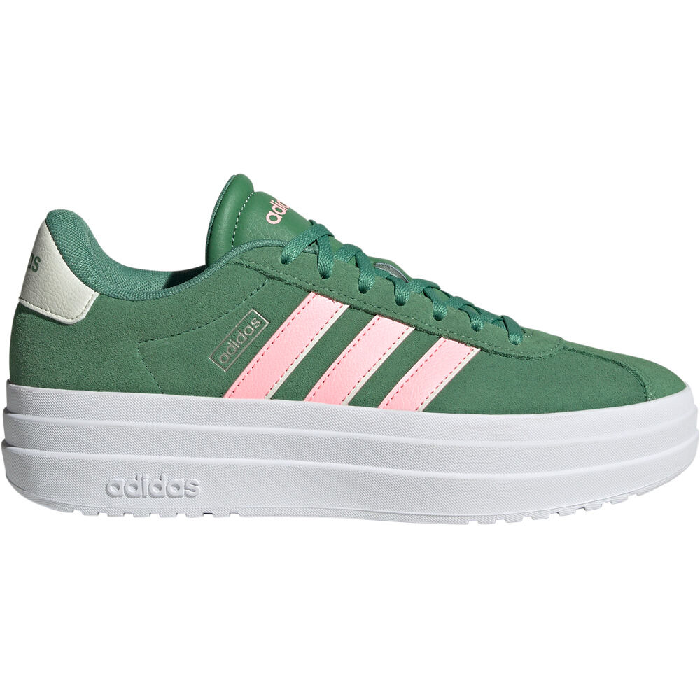 Vl court bold zapatilla moda mujer Verde (40 2/3)