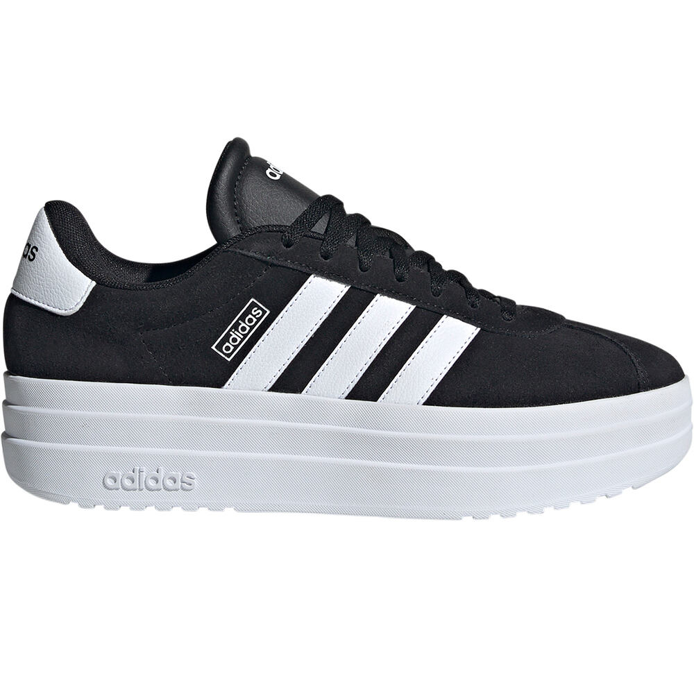 Vl court bold zapatilla moda mujer Negro (39 1/3)