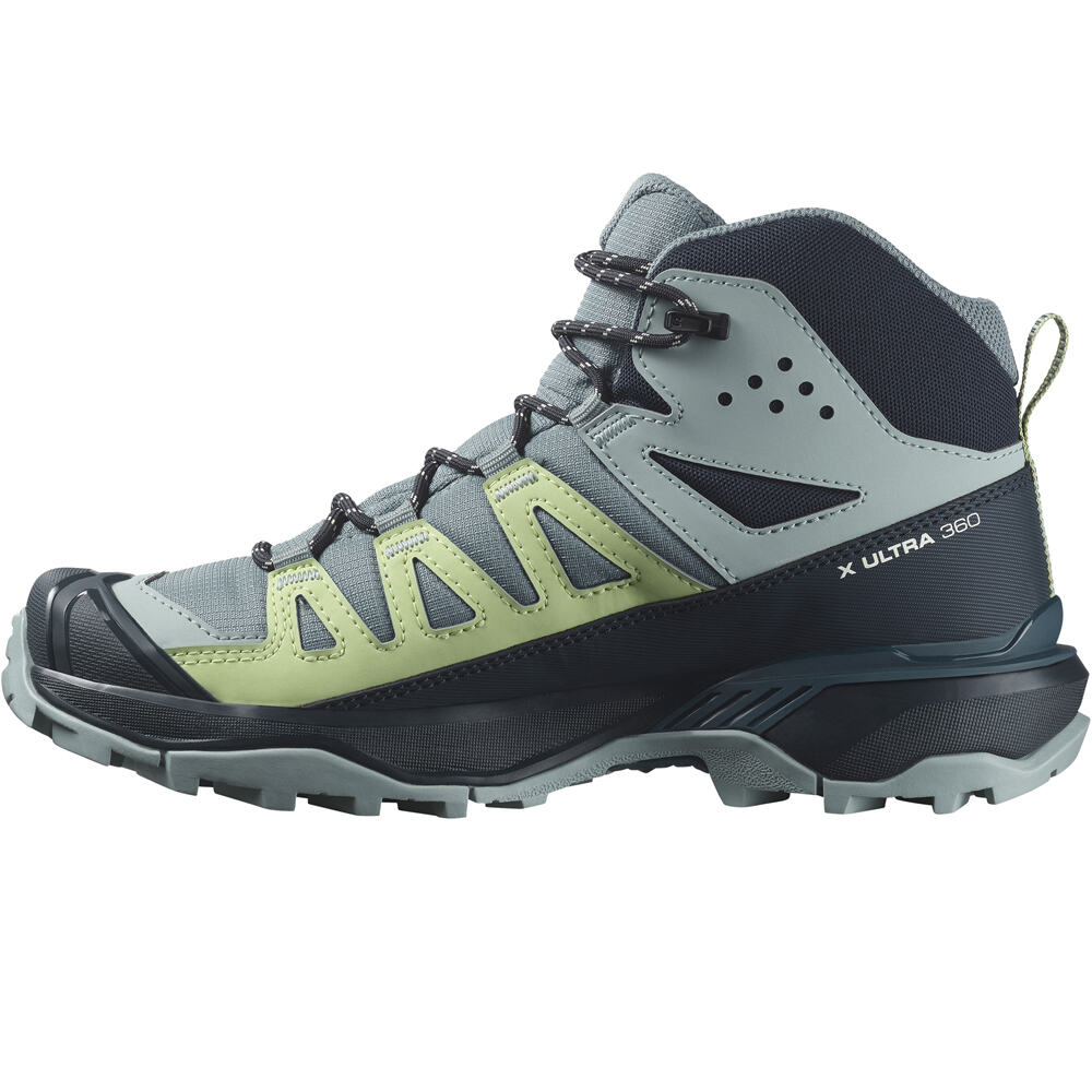 Salomon bota trekking mujer X ULTRA 360 MID GTX W lateral interior