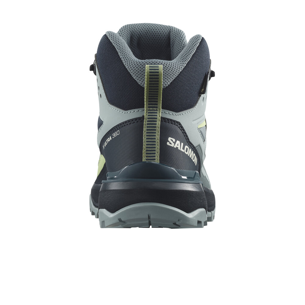 Salomon bota trekking mujer X ULTRA 360 MID GTX W vista trasera