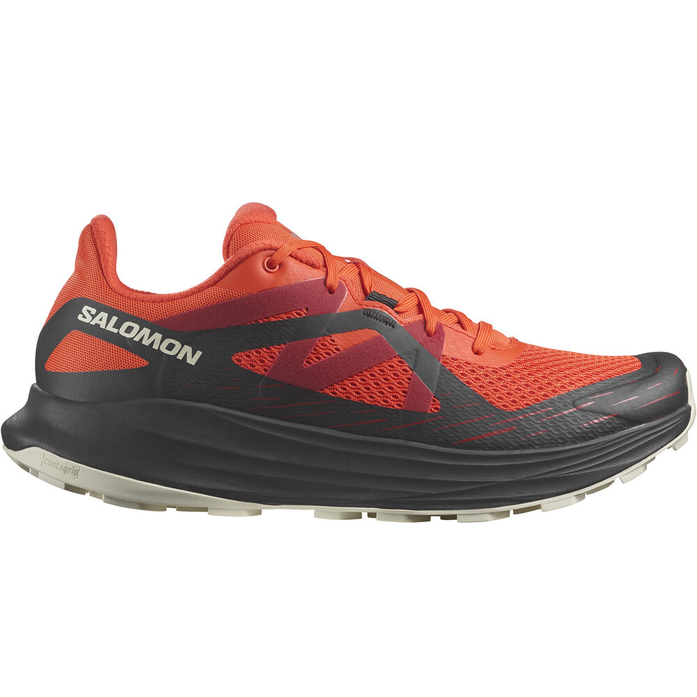 Ultra flow zapatillas trail hombre Rojo (40)