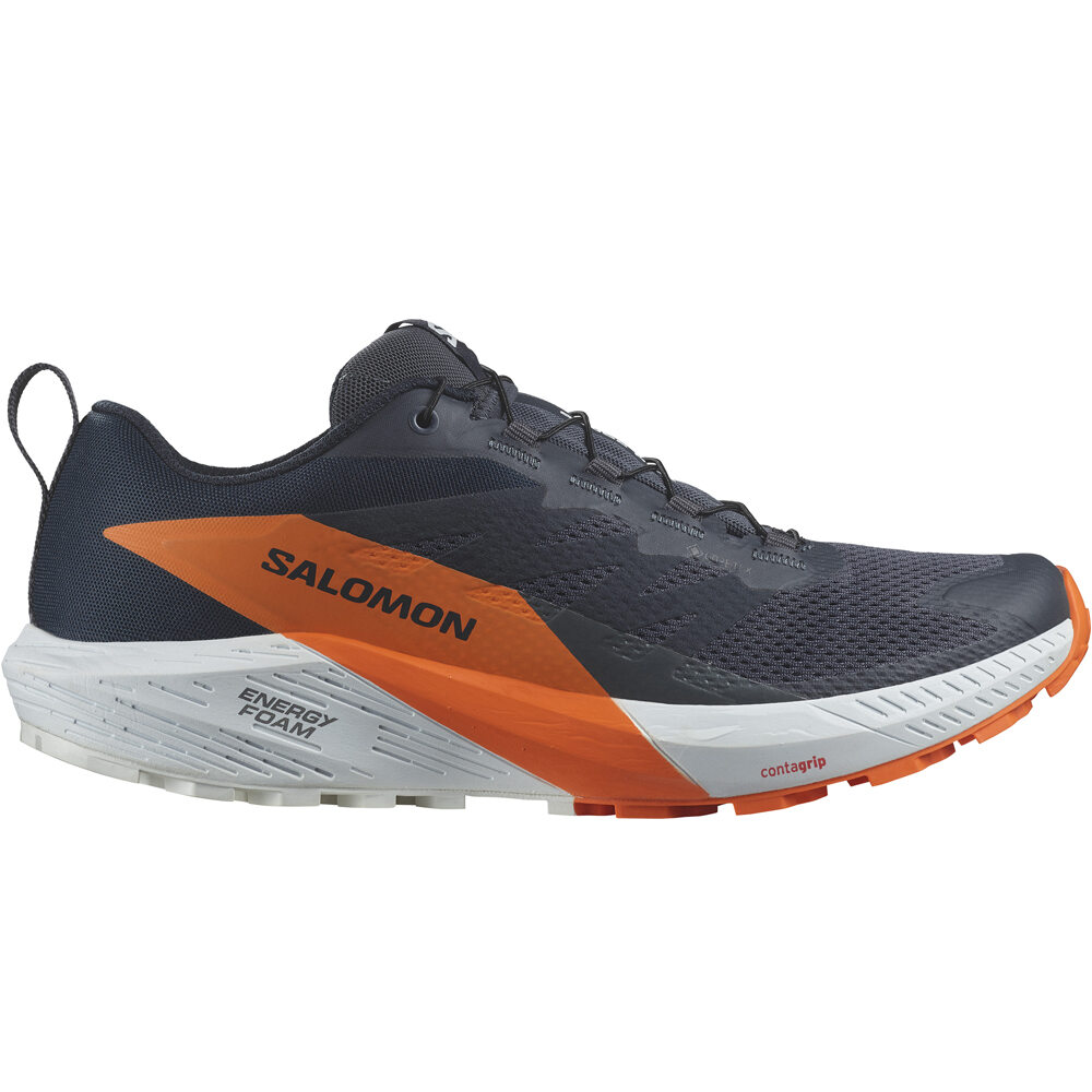 Salomon zapatillas trail hombre SENSE RIDE 5 GTX lateral exterior