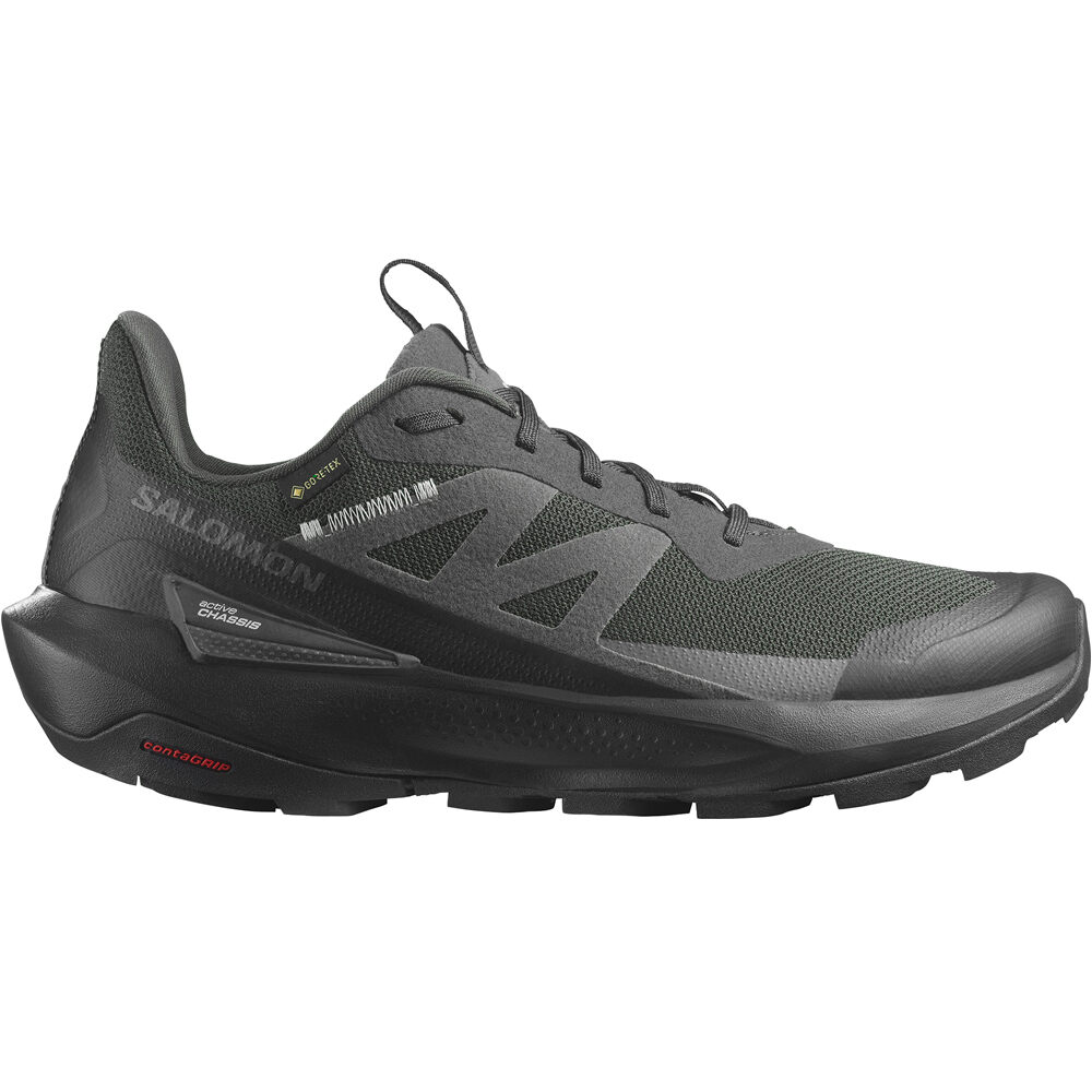 Elixir activ gore-tex zapatilla trekking hombre Negro (45 1/3)