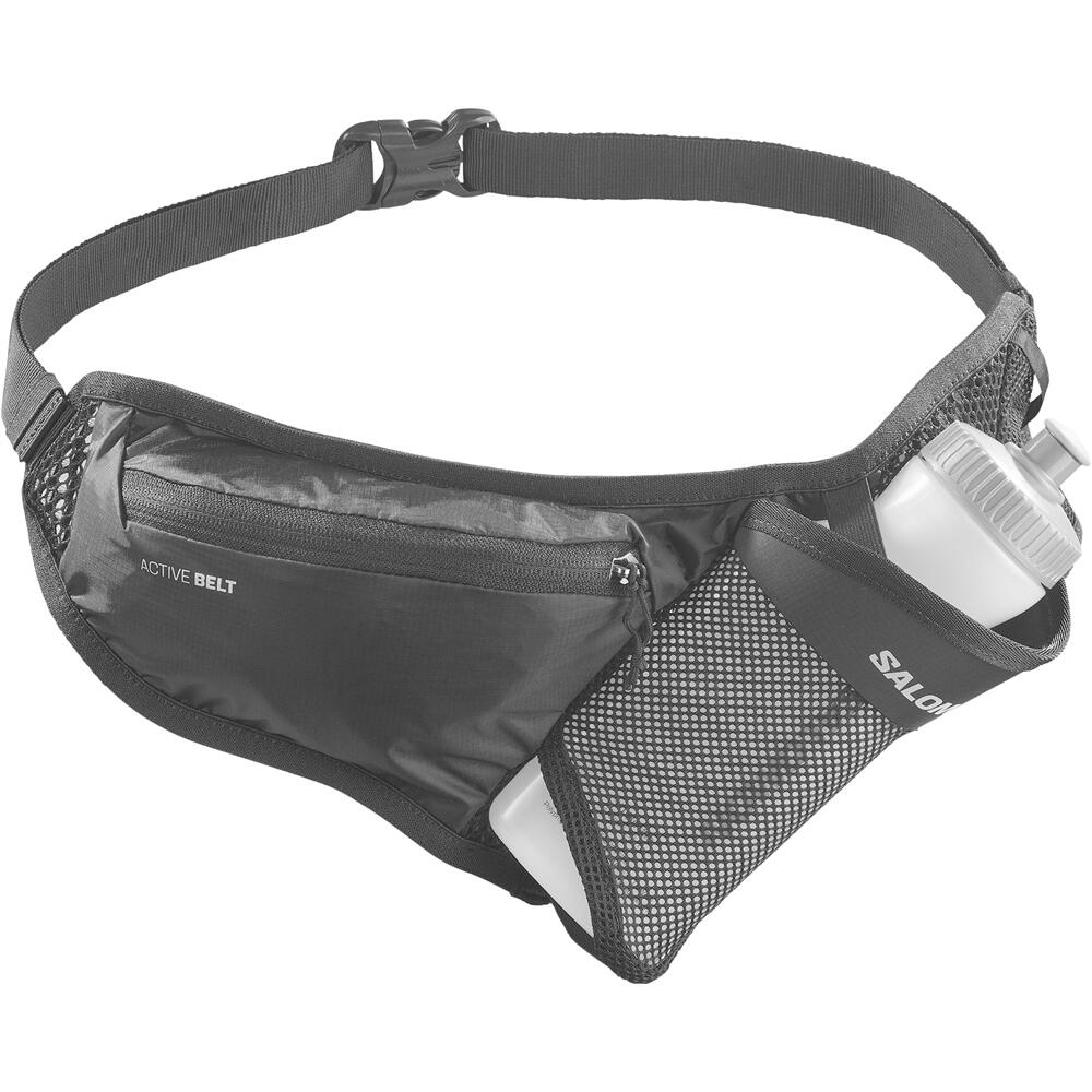 Active belt 3d bottle riñonera Negro (UNICA)