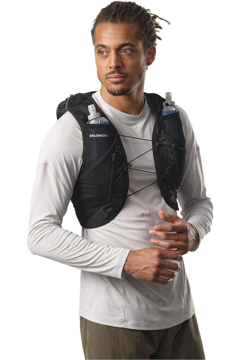 Active skin 12 varios running Negro (L)