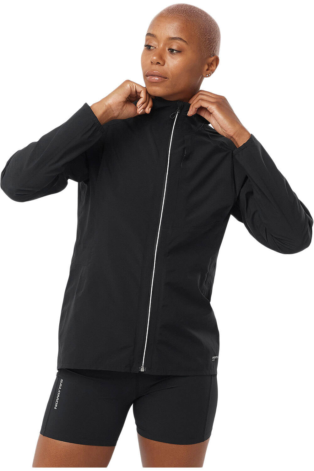 Bonatti trail CHAQUETA TRAIL RUNNING MUJER Negro