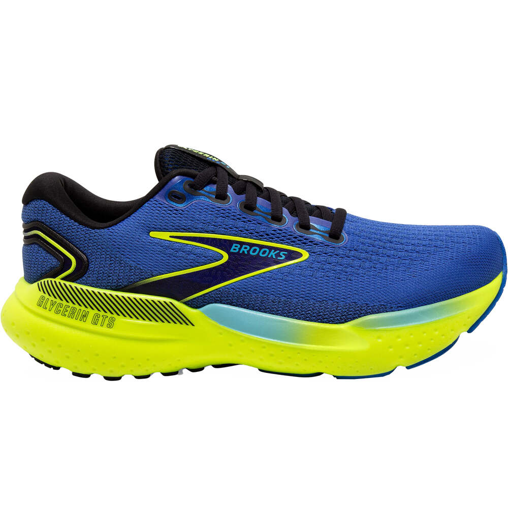 Brooks zapatilla running hombre Glycerin GTS 21 lateral exterior