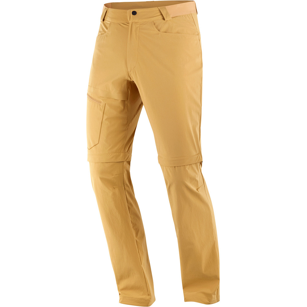 Salomon pantalón montaña hombre WAYFARER ZIP OFF PANTS M vista detalle