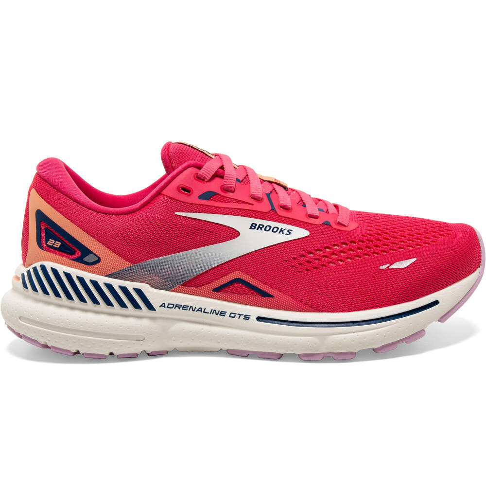 Brooks zapatilla running mujer Adrenaline GTS 23 lateral exterior