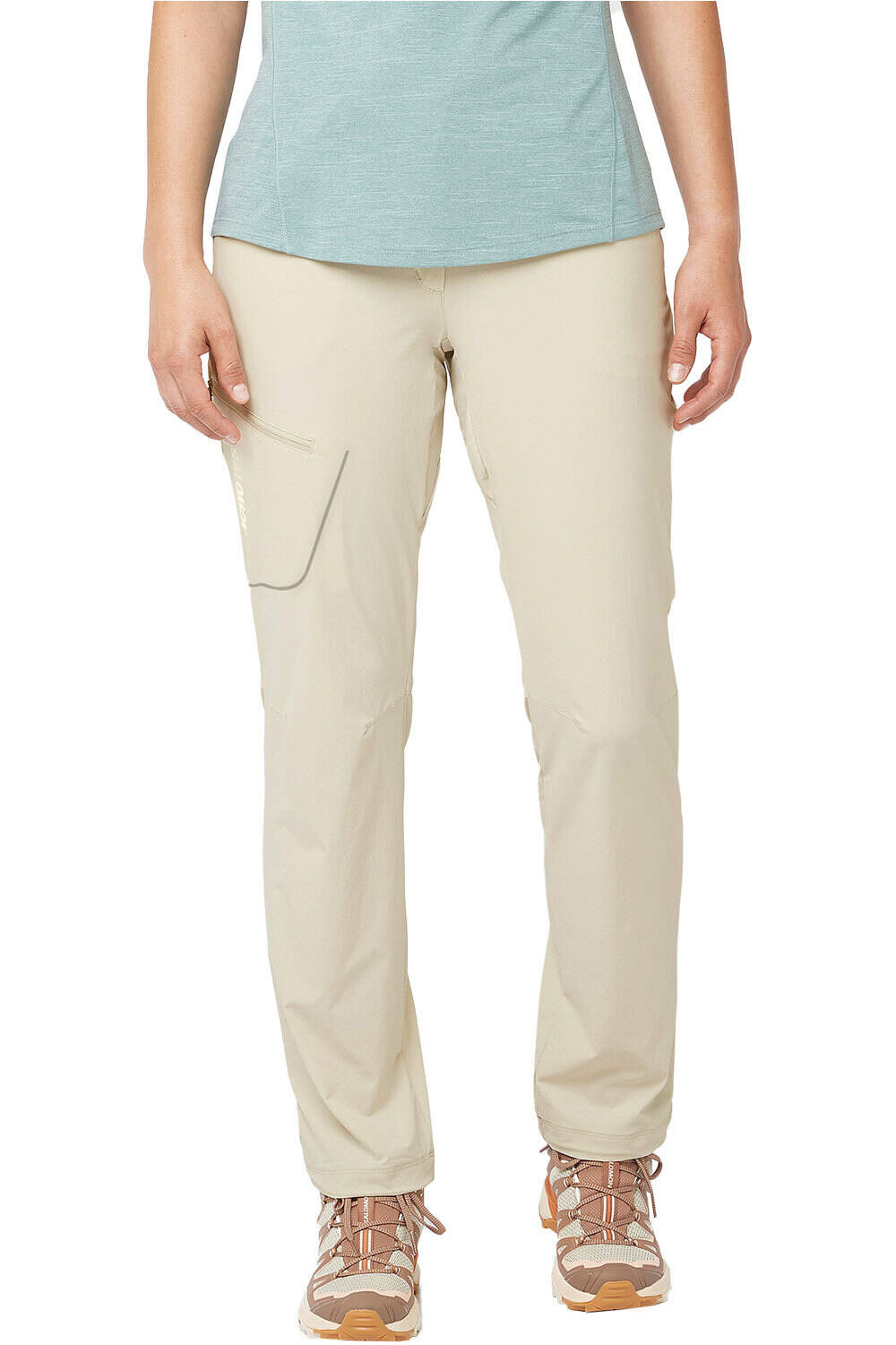 Wayfarer pantalón montaña mujer Marron (40)