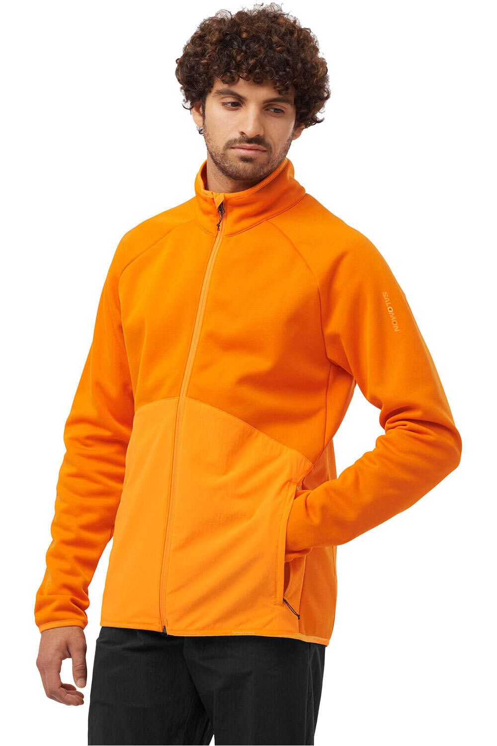 Salomon essential warm mid forro polar hombre