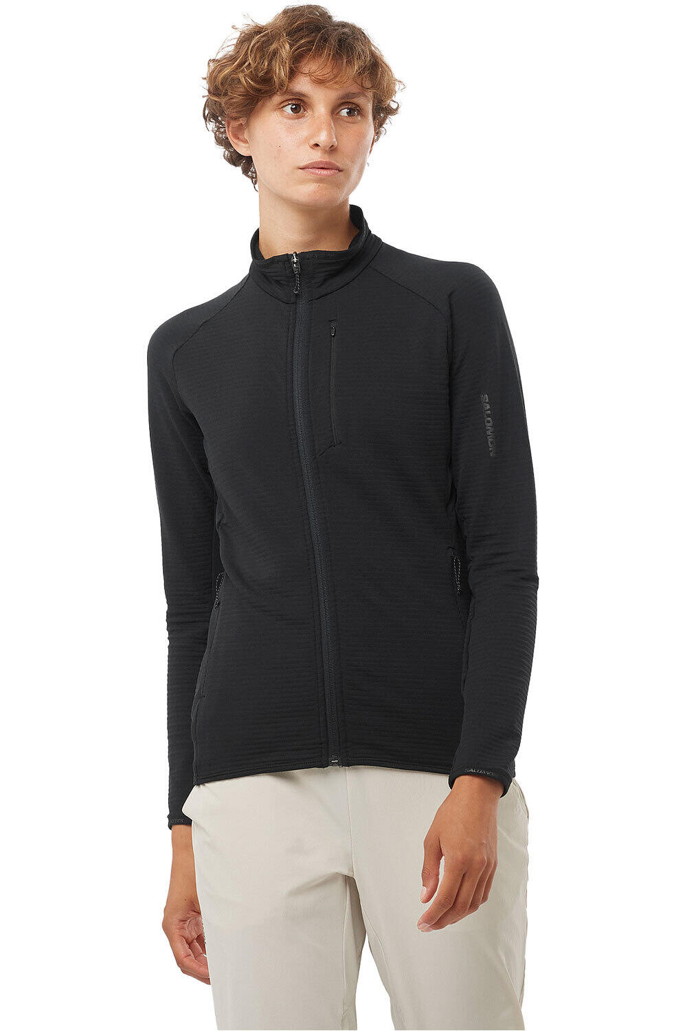Essential ltwarm forro polar mujer Negro (L)