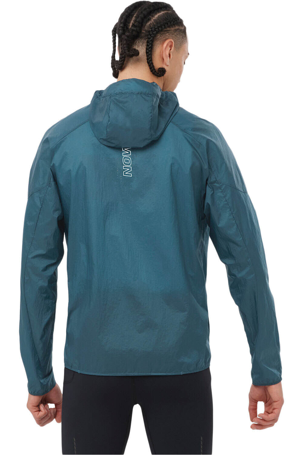 Salomon CHAQUETA TRAIL RUNNING HOMBRE SENSE AERO WIND JKT M vista trasera