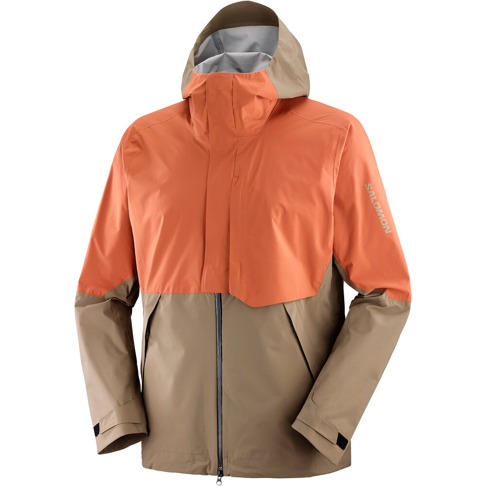 Salomon chaqueta impermeable hombre OUTERPATH JKT WP PRO M vista detalle