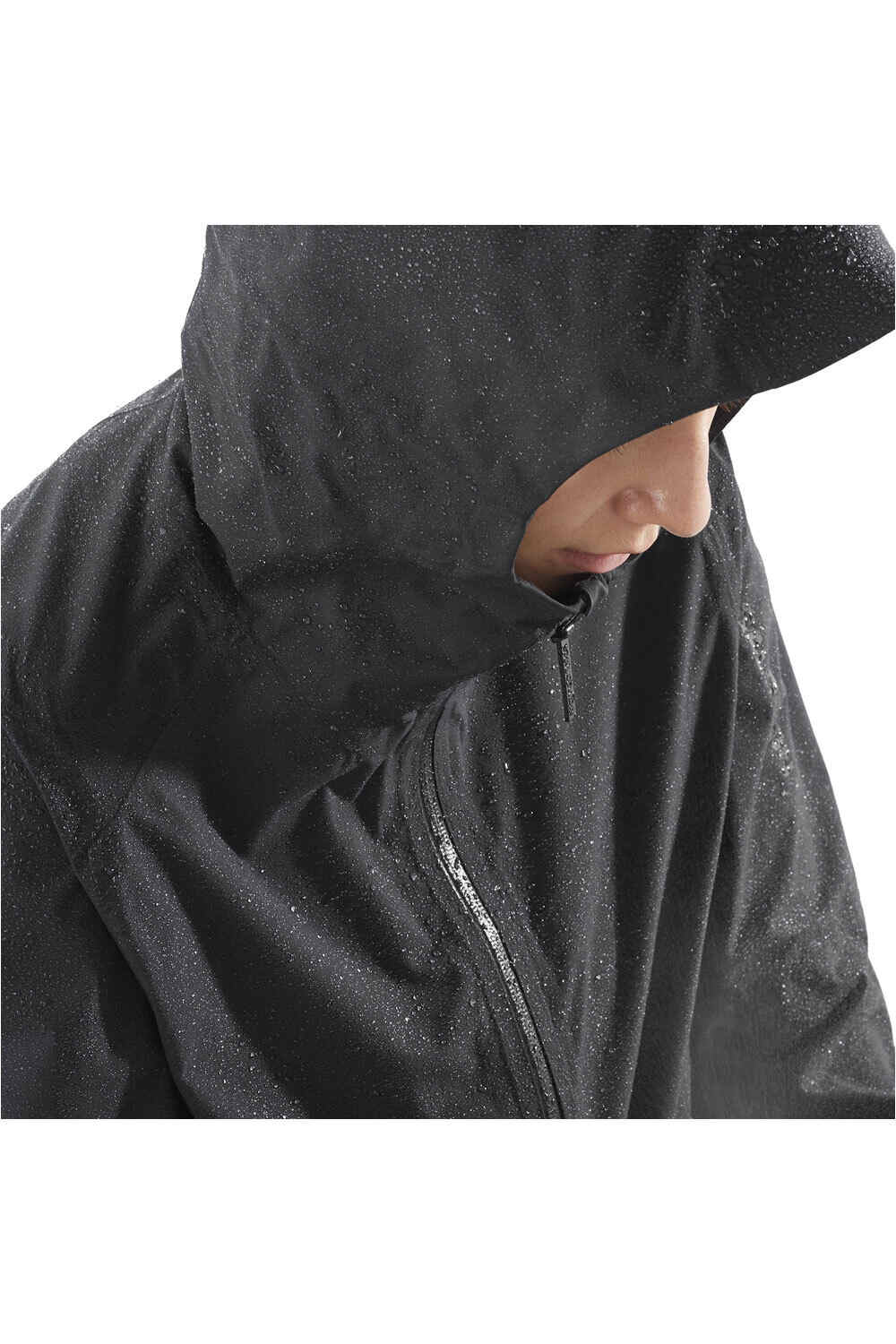 Salomon chaqueta impermeable mujer OUTERPATH 2.5L WP JKT W vista detalle