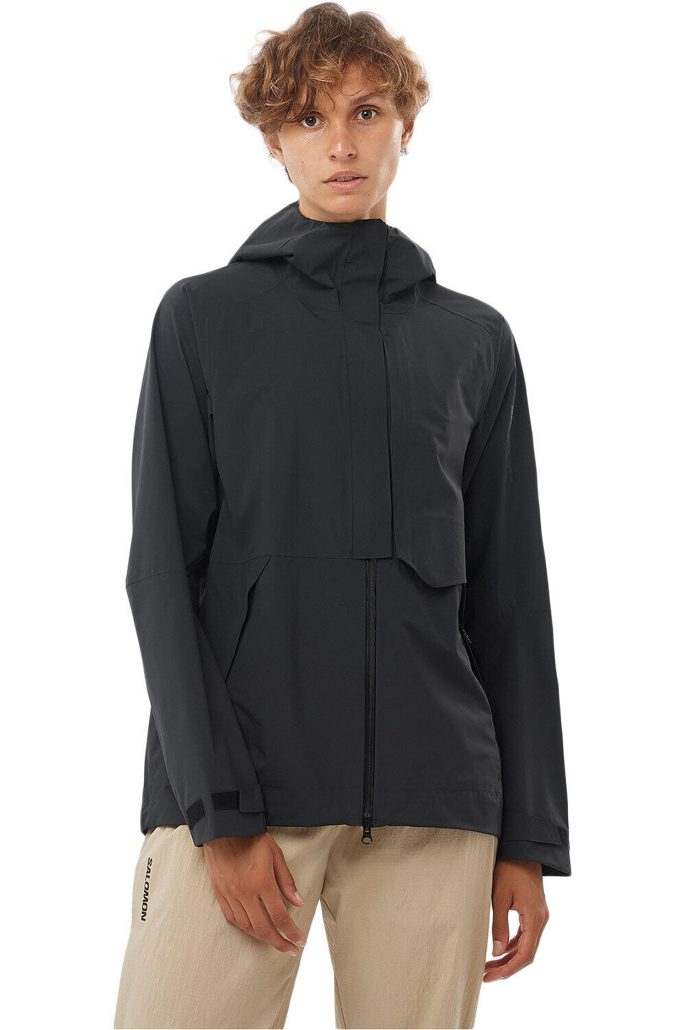 Outerpath waterproof pro chaqueta impermeable mujer Negro
