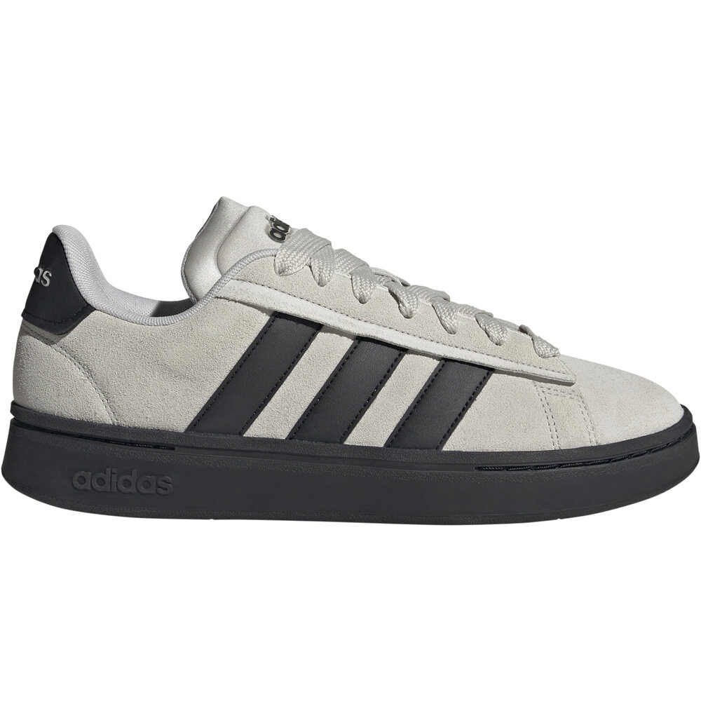 Grand court alpha 00s zapatilla moda hombre Gris (38 2/3)