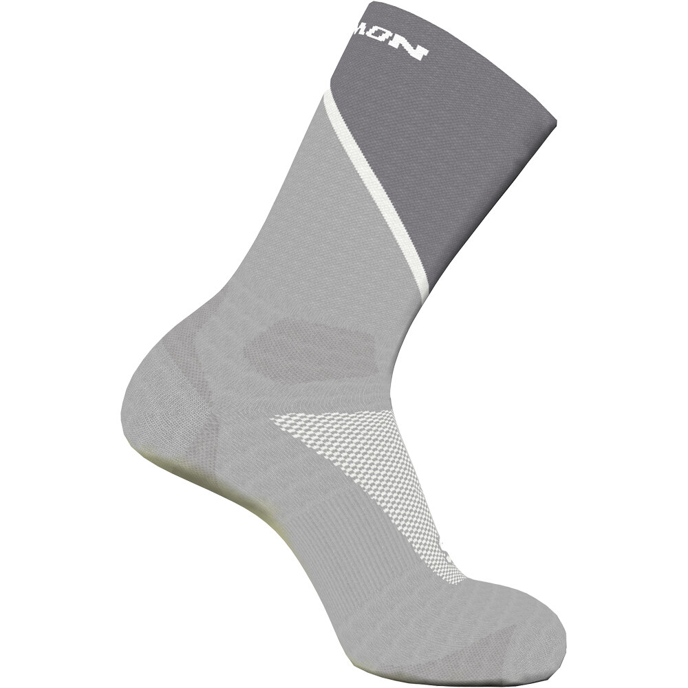 Pulse crew calcetines running Gris (M)