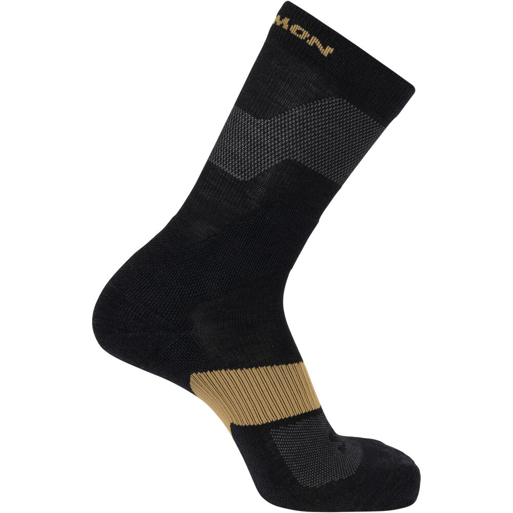 X ultra crew calcetines montaña Negro (XL)