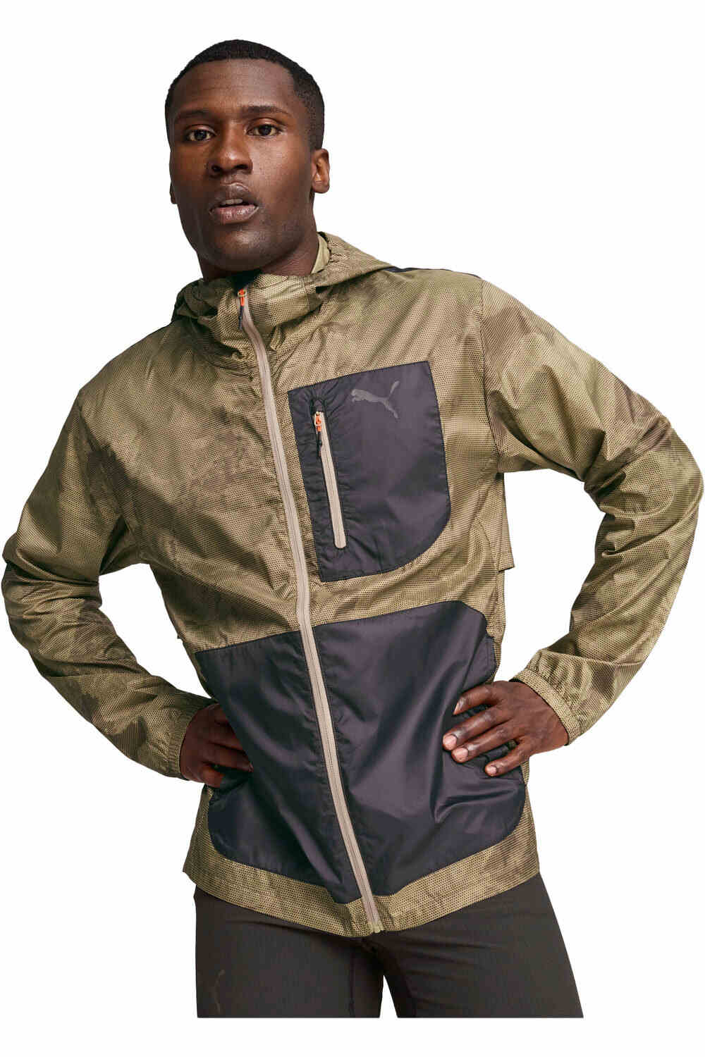 Seasons windcell CHAQUETA TRAIL RUNNING HOMBRE Beige