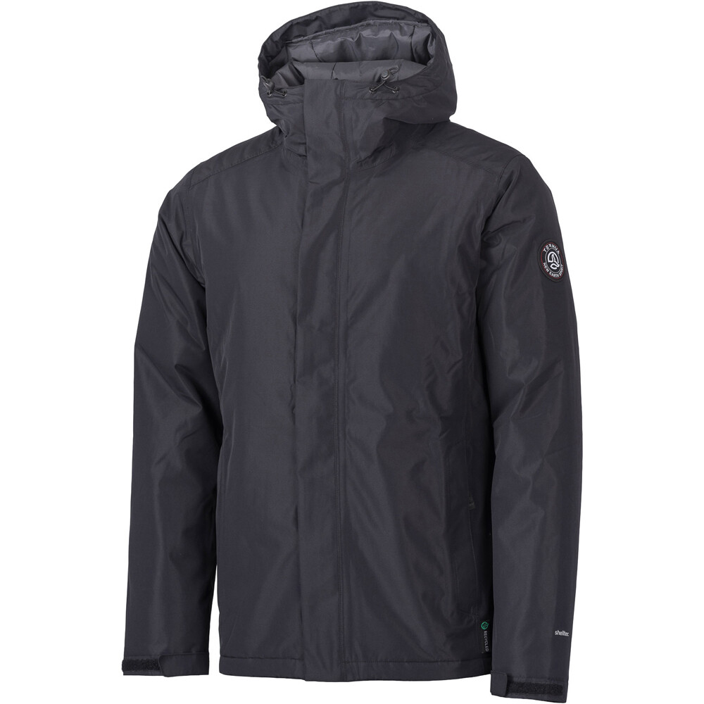 Torngat chaqueta impermeable insulada hombre Negro (S)