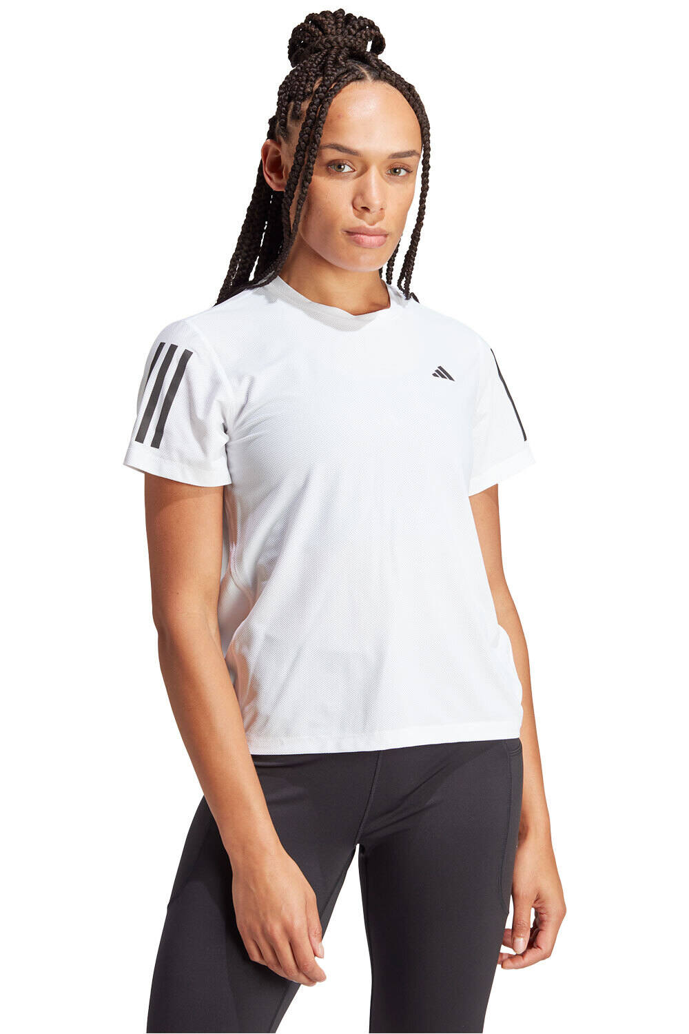 adidas camiseta entrenamiento manga corta mujer OTR B TEE vista frontal