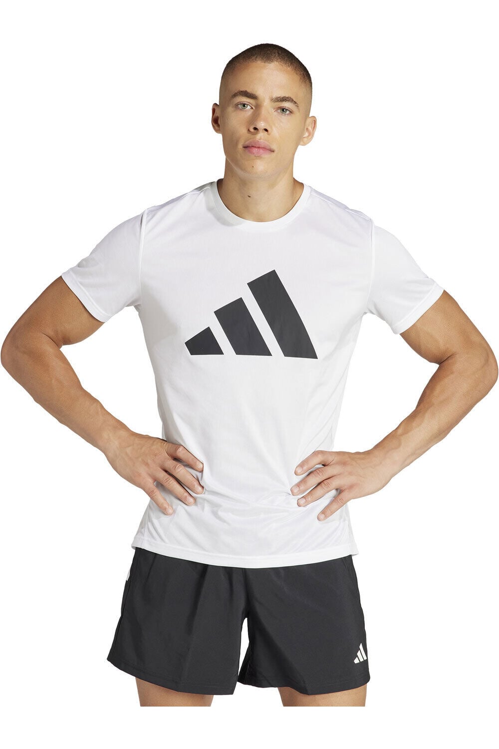 Run it camiseta técnica manga corta hombre Blanco (M)