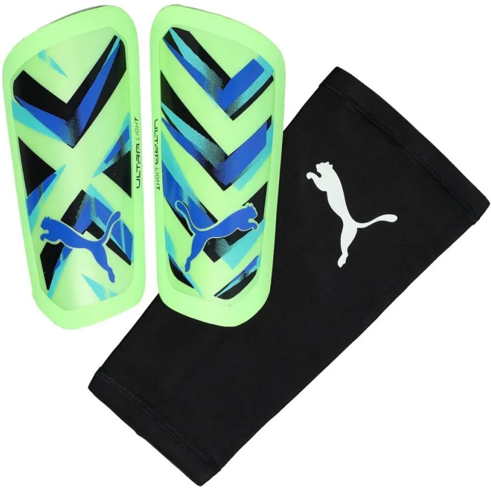 Ultra light espinilleras Verde (XL)