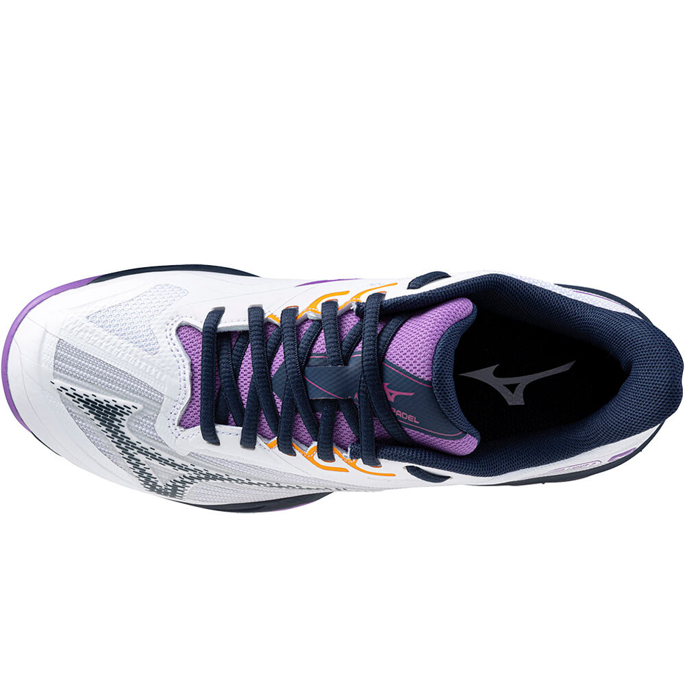 Mizuno Zapatillas Padel Mujer WAVE EXCEED LIGHT 2 PADEL (W) vista superior