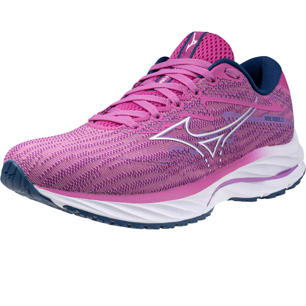 Mizuno zapatilla running mujer WAVE RIDER 27(W) vista trasera