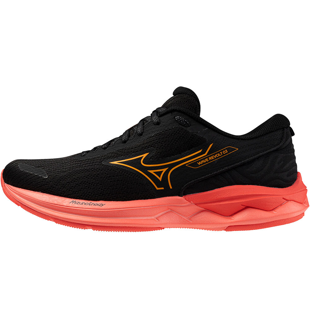 Wave revolt 3 zapatilla running mujer Negro (36,5)