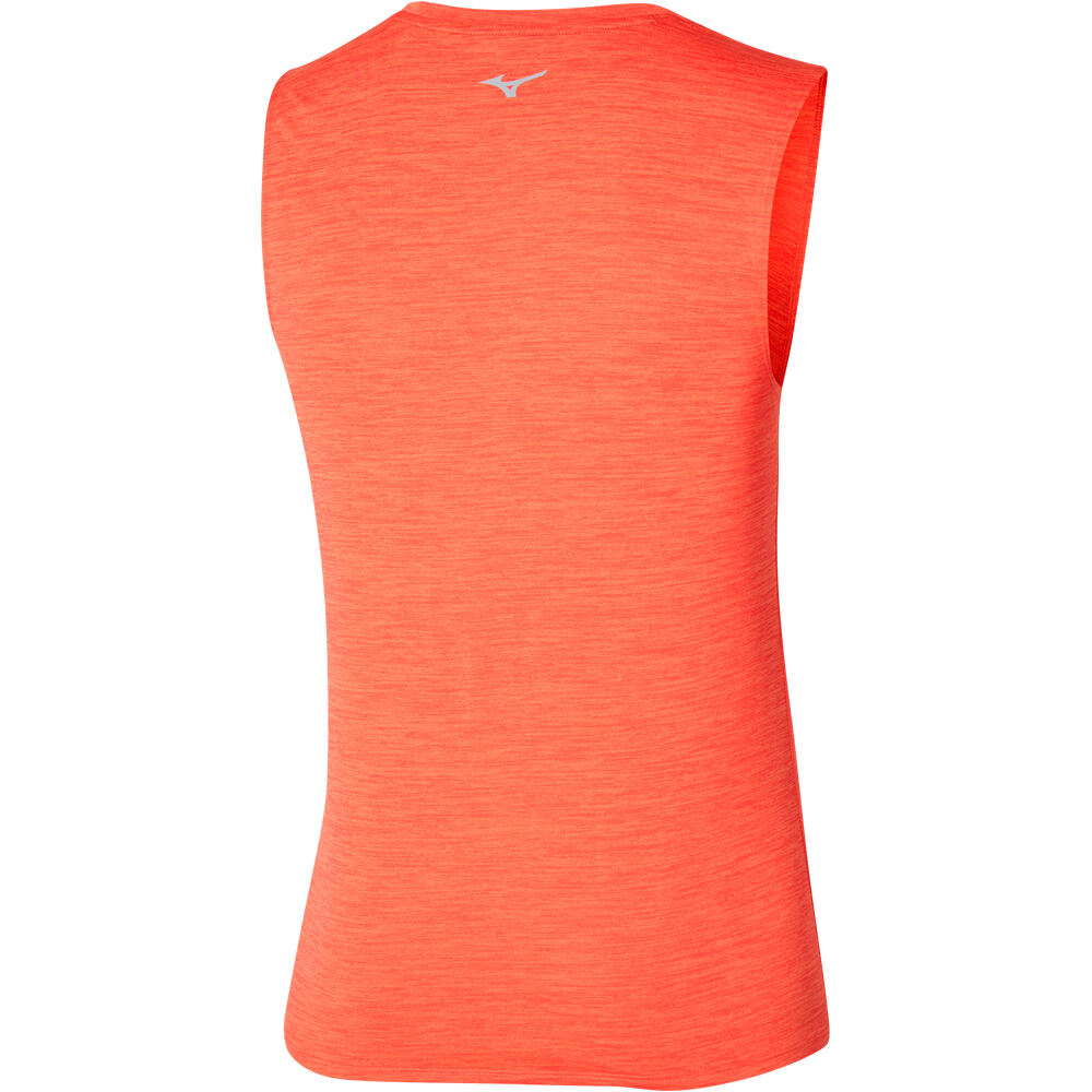 Mizuno camiseta entrenamiento tirantes hombre Impulse Core Sleeveless vista trasera