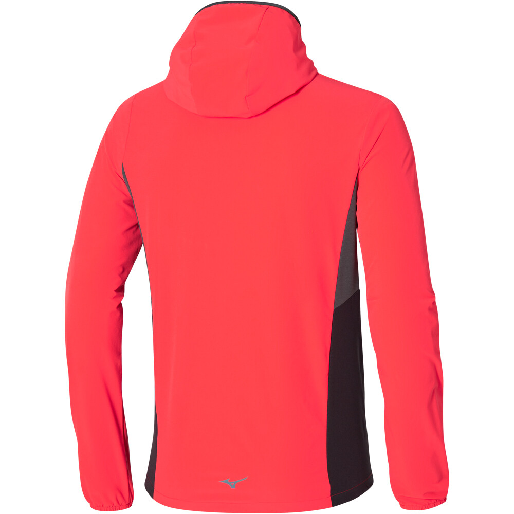 Mizuno CHAQUETA RUNNING HOMBRE Alpha Jacket vista trasera