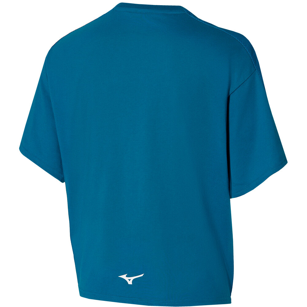 Mizuno camiseta entrenamiento manga corta mujer Athletics Graphic Tee(W) vista trasera