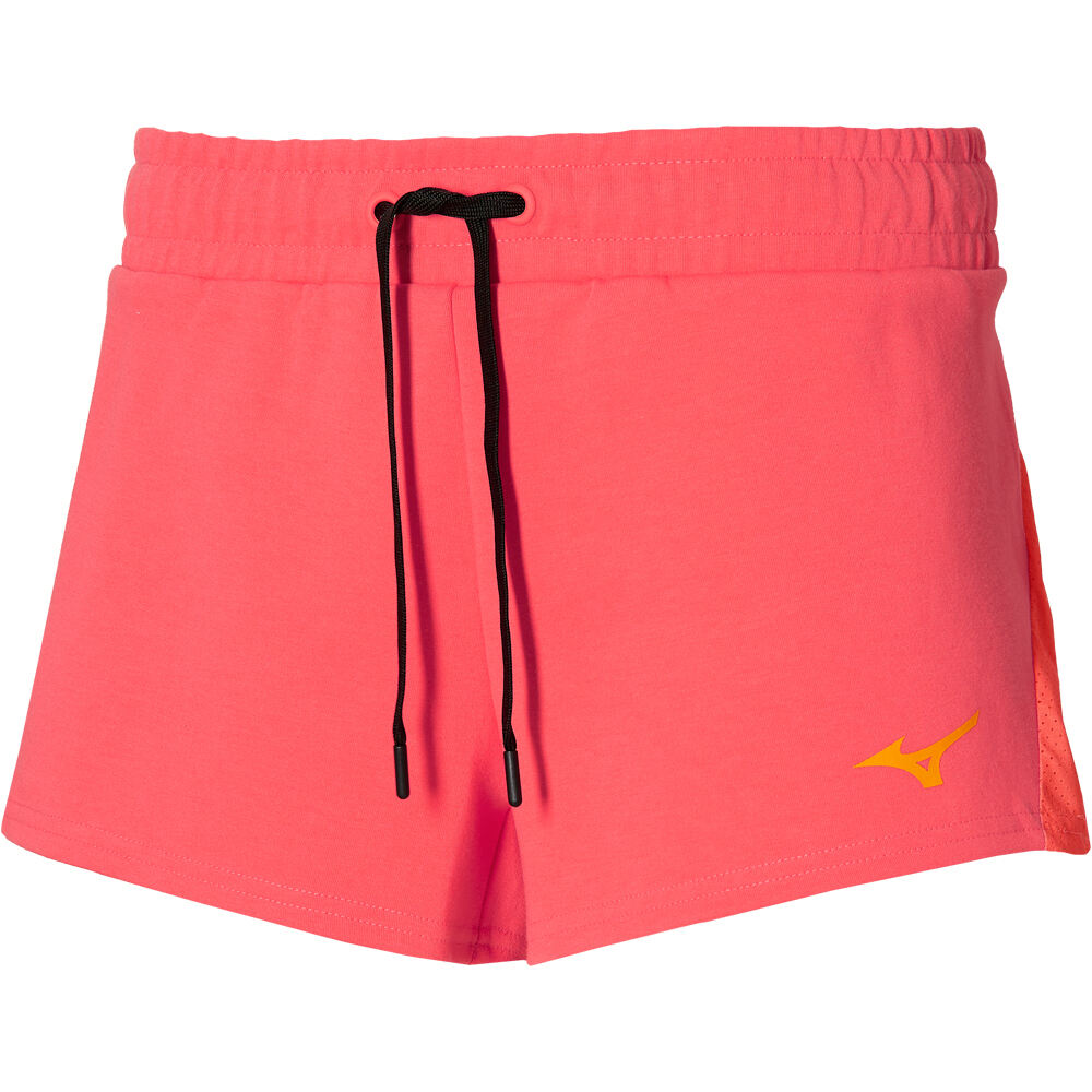 Mizuno bermuda mujer Athletics Short(W) vista frontal