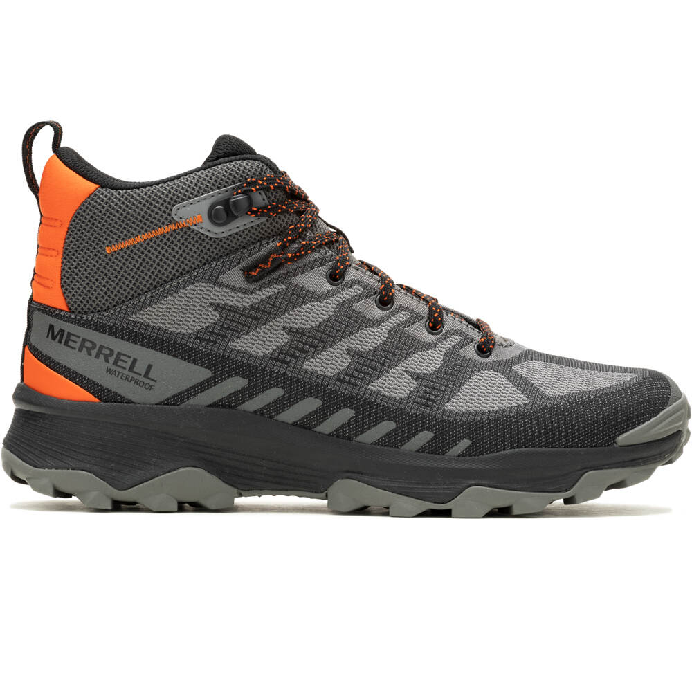 Merrell bota trekking mujer SPEED ECO MID WP lateral exterior