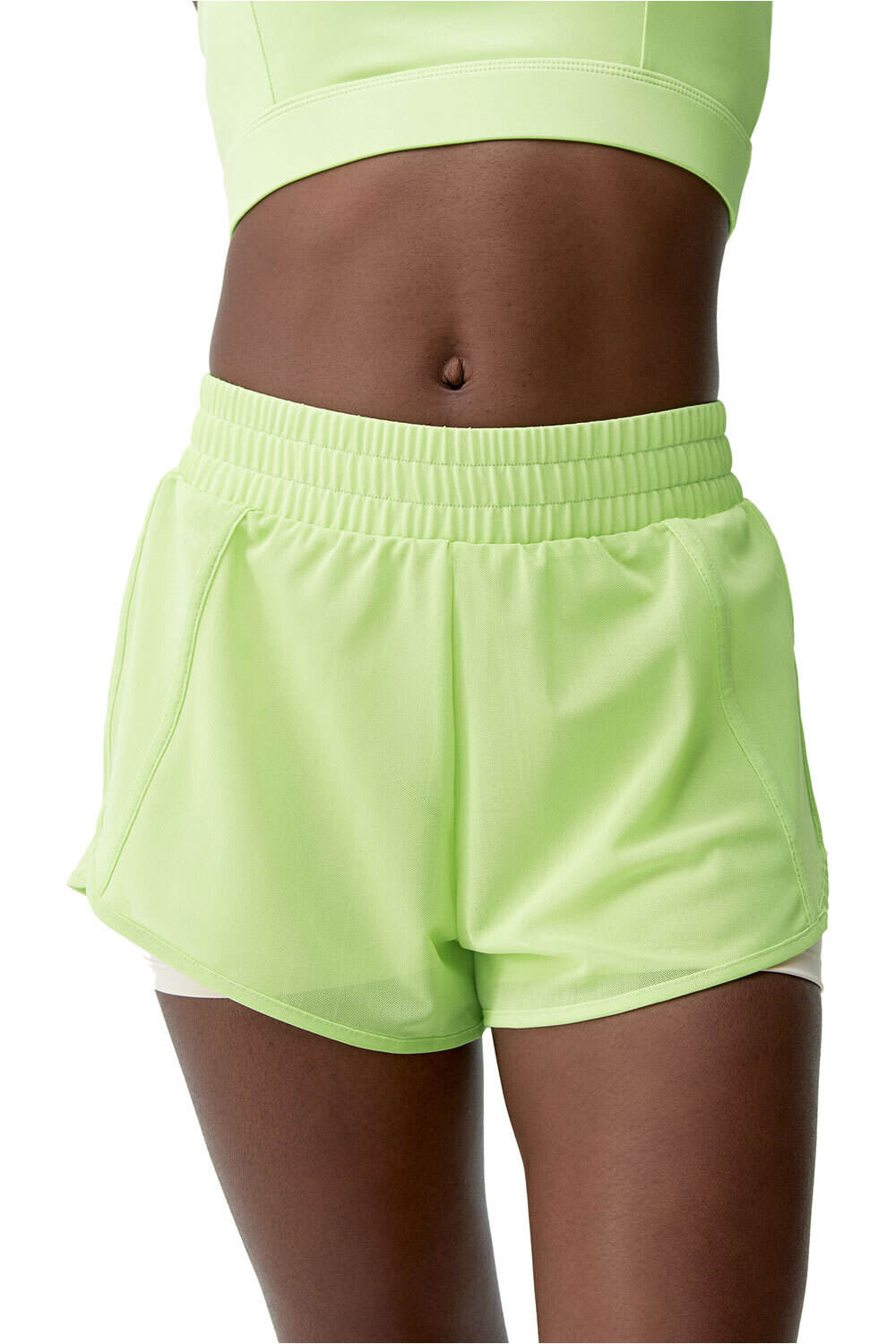 Born Living Yoga pantalones yoga Short Padma 2.0 vista frontal