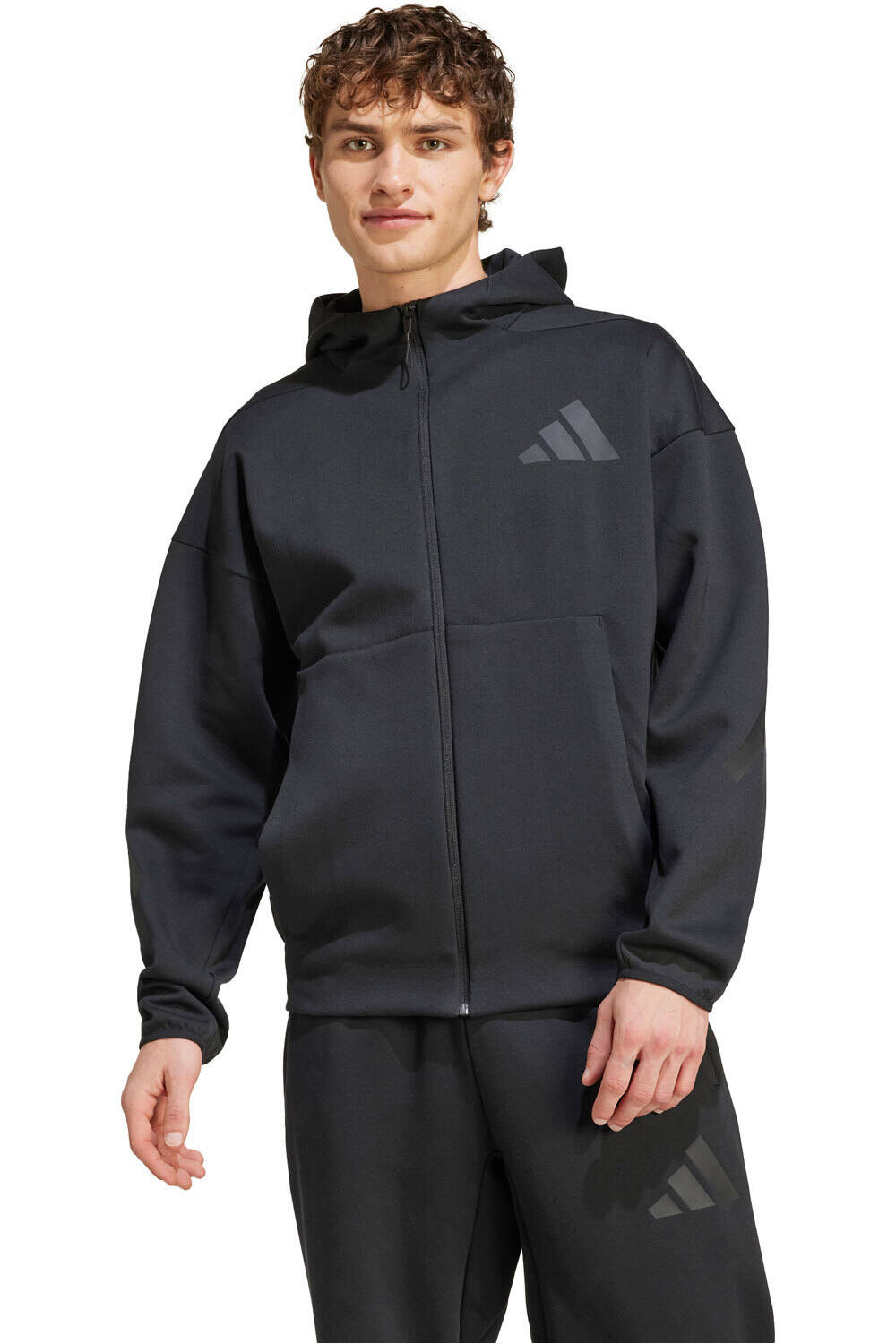 Zne sudadera hombre Negro (L)