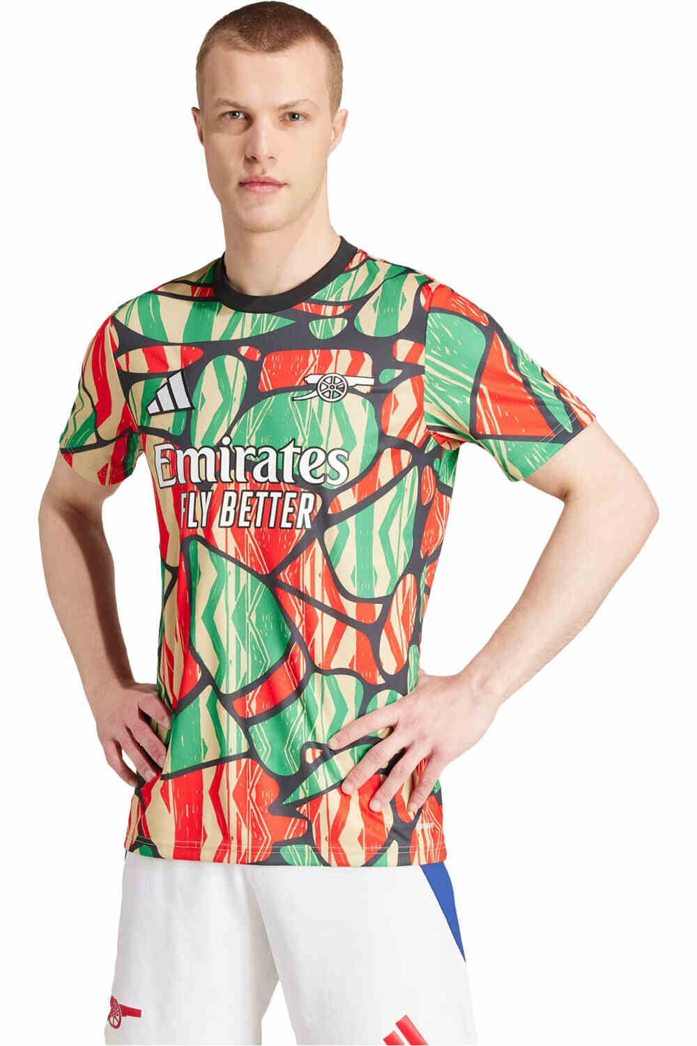 Arsenal 25 prematch camiseta de fĂștbol oficiales (M)