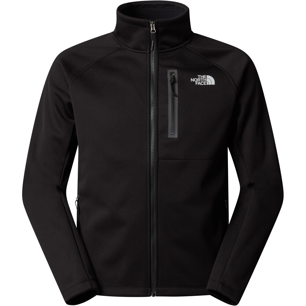 Canyonlands chaqueta softshell hombre Negro (L)