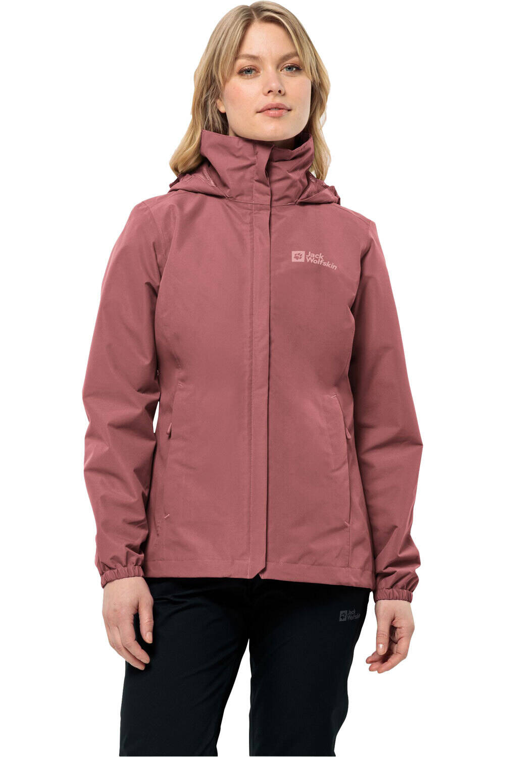 Stormy point 2l chaqueta impermeable mujer Rosa (XS)