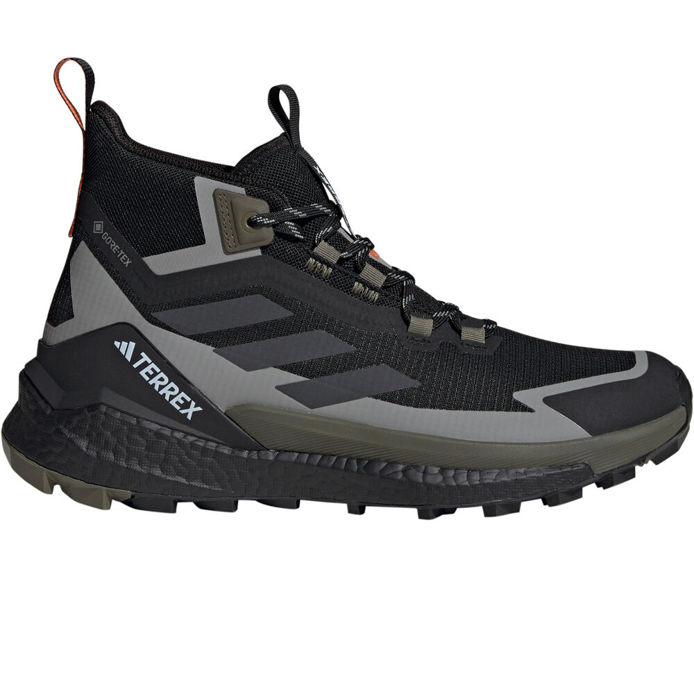 Terrex free hiker 2 gore-tex bota trekking hombre Negro (42 2/3)