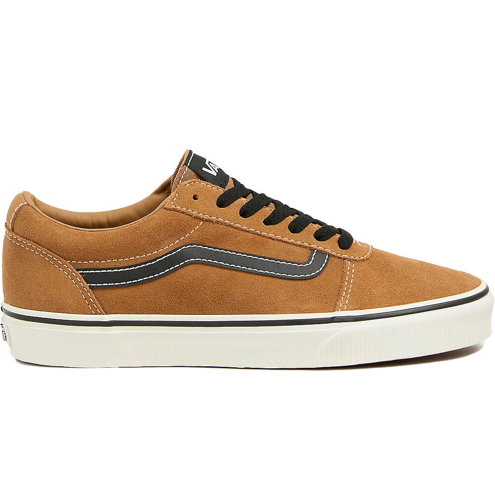 Ward zapatilla moda hombre Marron (42)