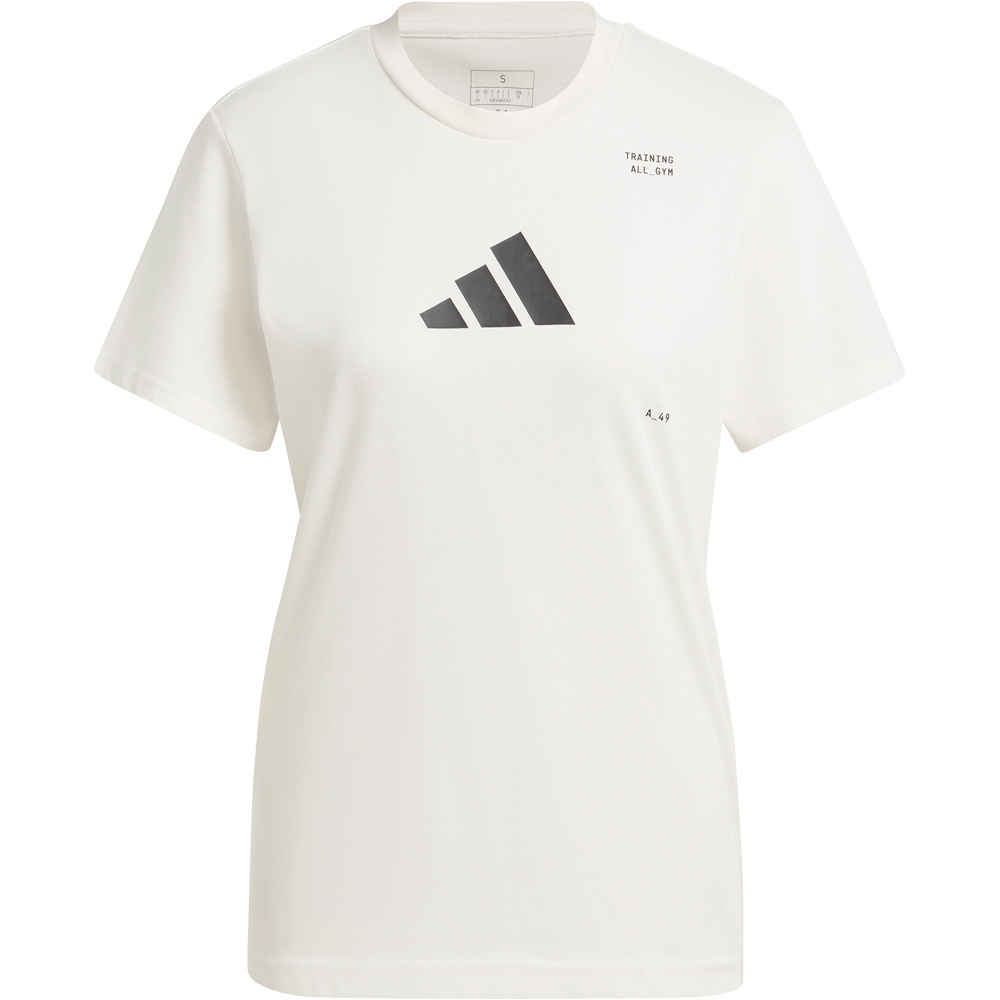 adidas camisetas fitness mujer W TR CAT G T 04