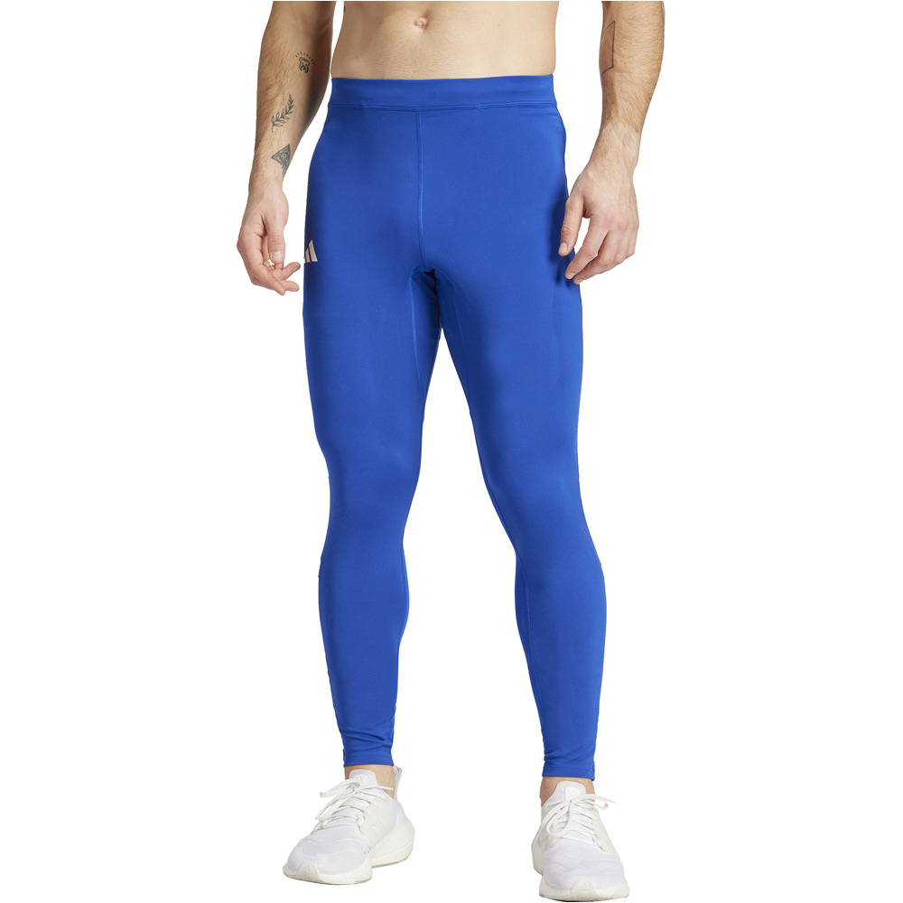 Adizero malla larga running hombre Azul (XXL)